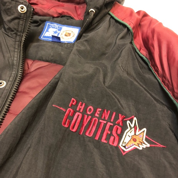 Vintage Phoenix Coyotes Starter Jacket - Picture 5 of 6